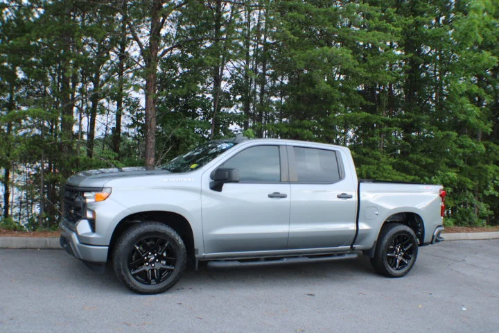 Used 2024 Sterling Gray Metallic Chevrolet Custom image 4