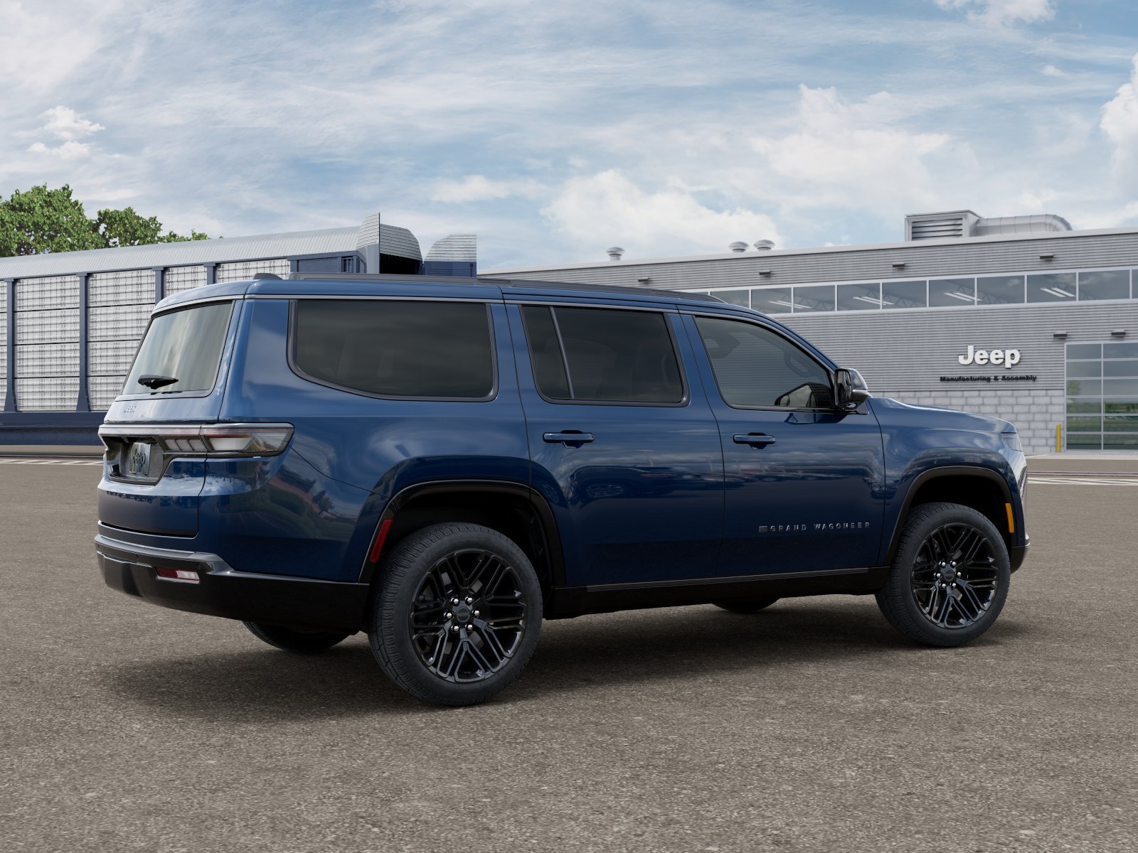 New 2026 Fathom Blue Pearl-Coat Exterior Paint (Late Availability) Jeep Grand Wagoneer image 2