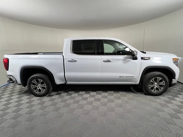 New 2026 Glacier White Tricoat GMC SLT image 8