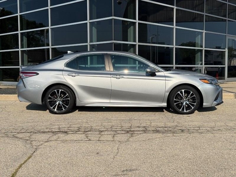 Used 2019 Celestial Silver Metallic Toyota SE image 2