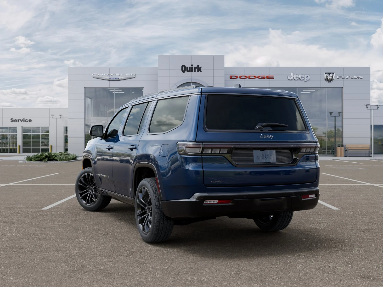 New 2026 Fathom Blue Pearl-Coat Exterior Paint (Late Availability) Jeep Summit Obsidian image 29