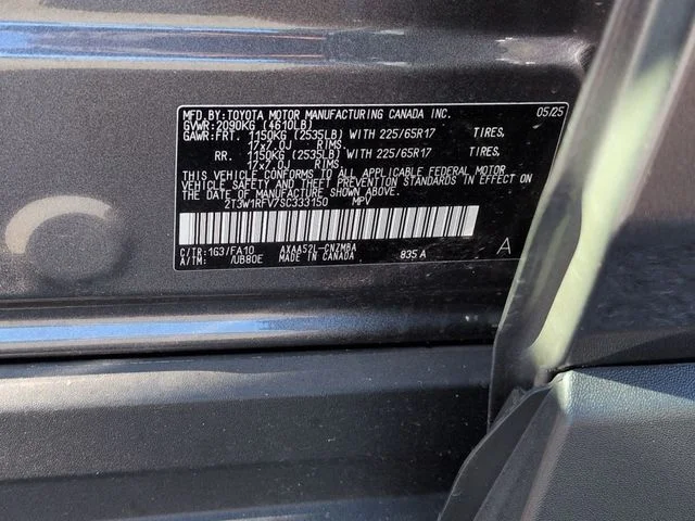 Used 2025 Gray Toyota XLE image 39