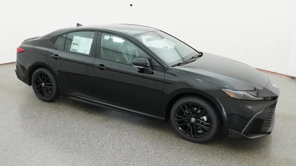 New 2026 Midnight Black Metallic Toyota SE image 8