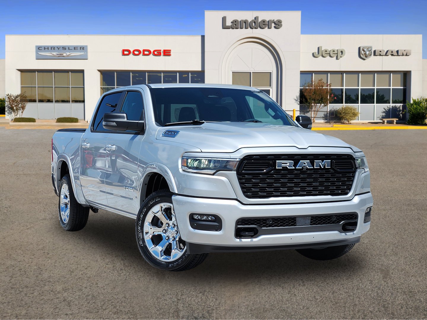 New 2026 Silver Zynith Exterior Paint RAM Big Horn image 1