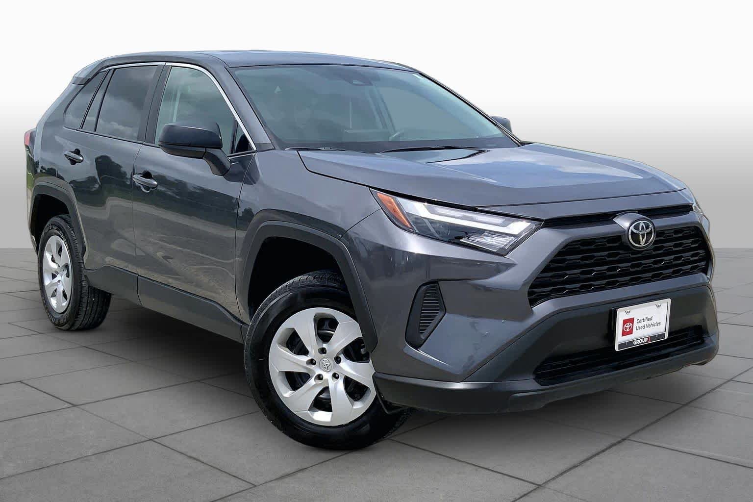 Used 2023 Magnetic Gray Metallic Toyota LE image 3