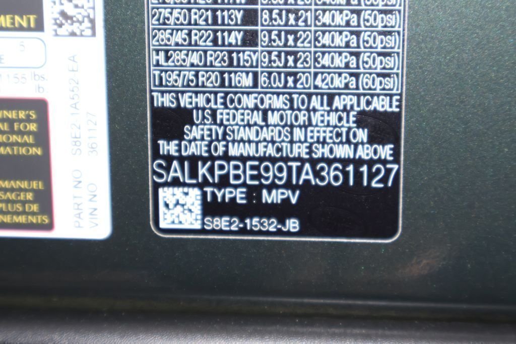 New 2026 Belgravia Green LAND ROVER SE LWB 7-Seats / V8 image 27
