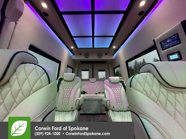 Used 2025 Obsidian Black Metallic Mercedes-Benz Cargo 170 WB image 32