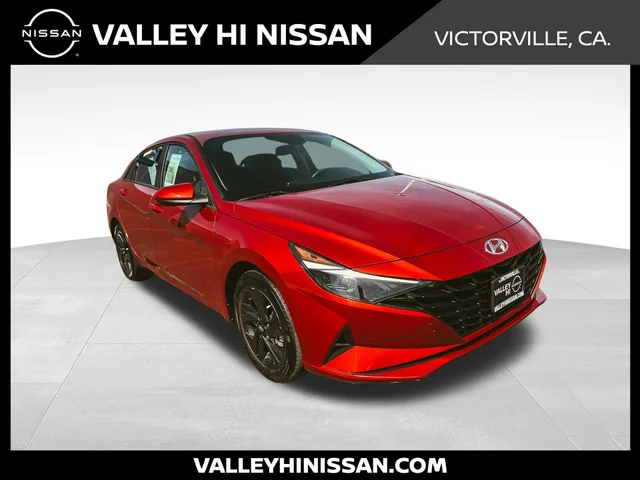 2023 Hyundai Elantra Hybrid Blue