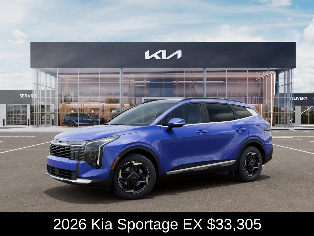 New 2026 Blue Kia EX image 4