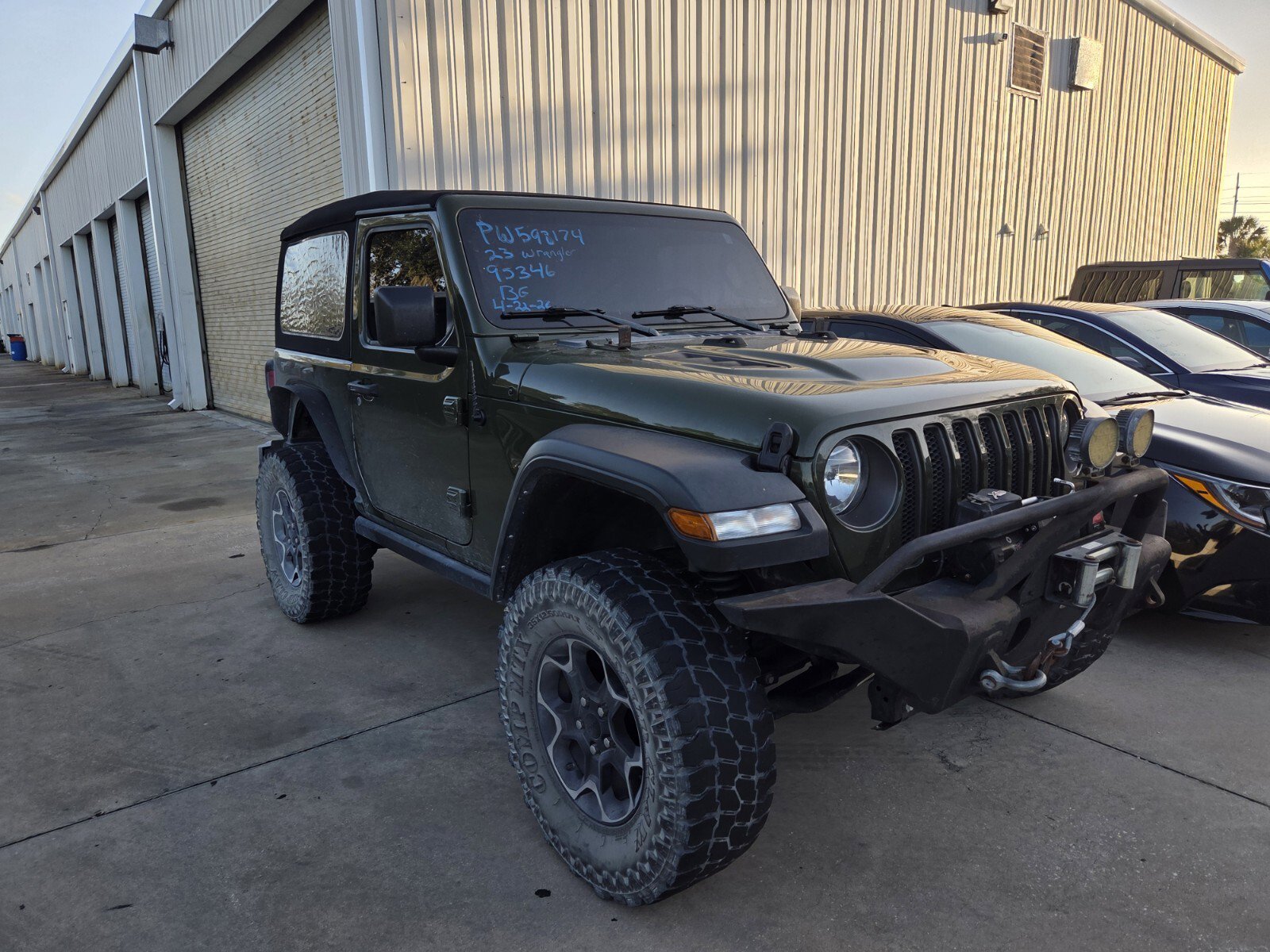 Used 2023 Sarge Green Clearcoat Jeep Rubicon image 2