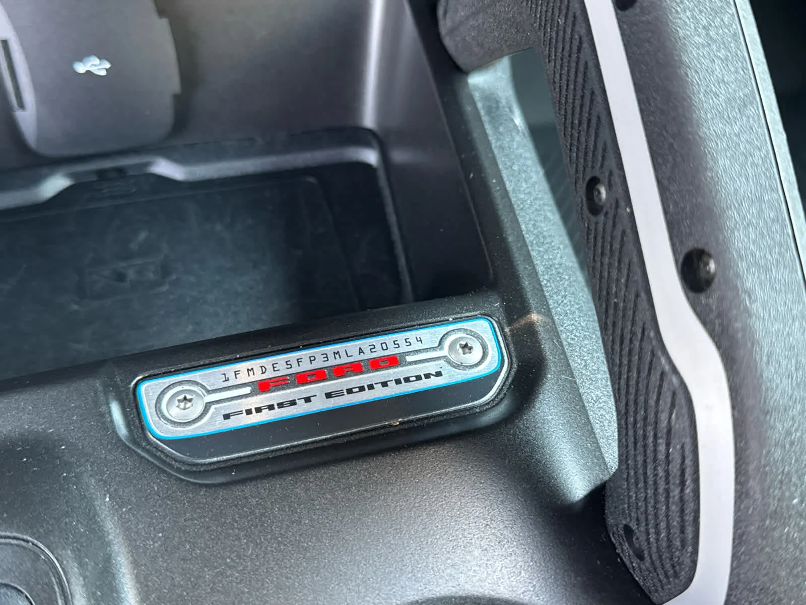 Used 2021 Lightning Blue Metallic Ford First Edition image 34