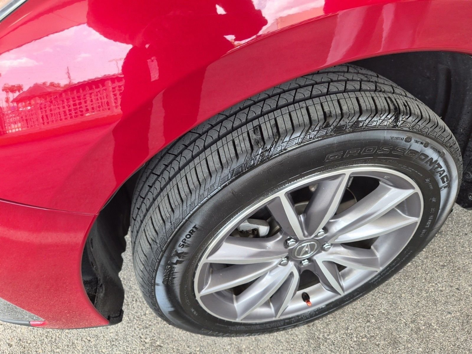 Used 2021 Performance Red Pearl Acura Technology Package image 6