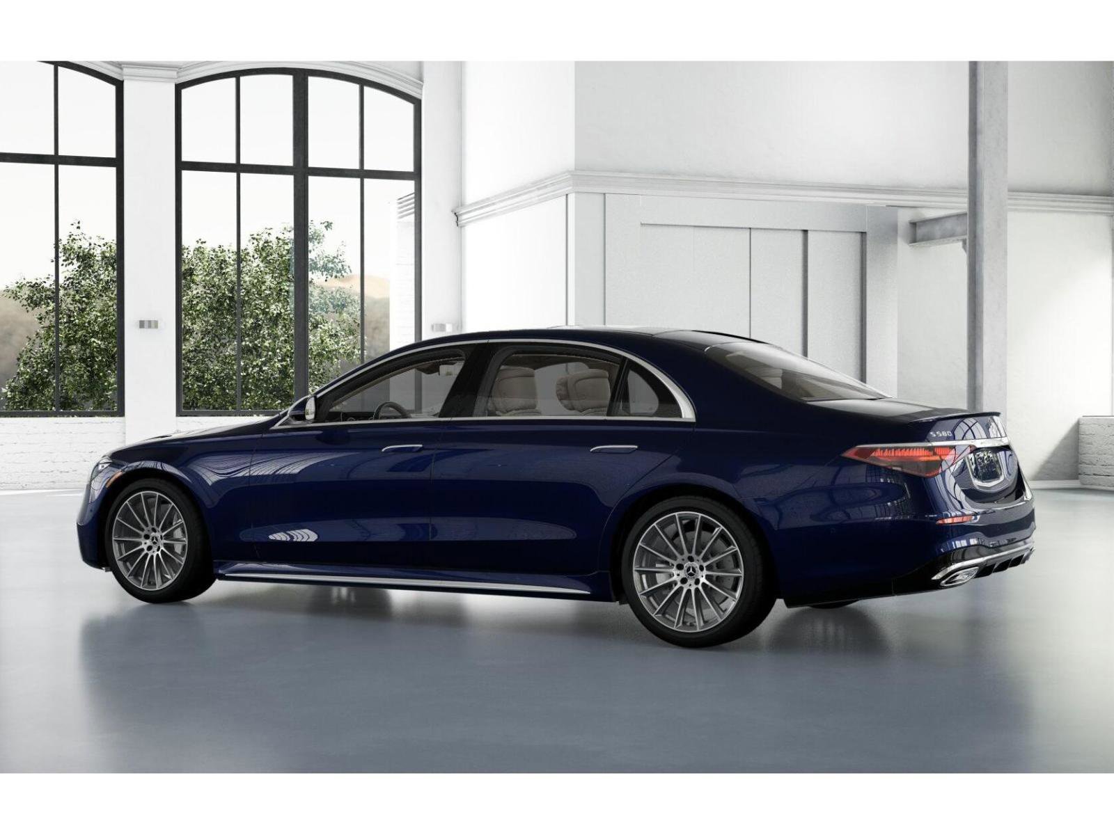 New 2026 MANUFAKTUR Mystic Blue Metallic Mercedes-Benz S 580 image 31
