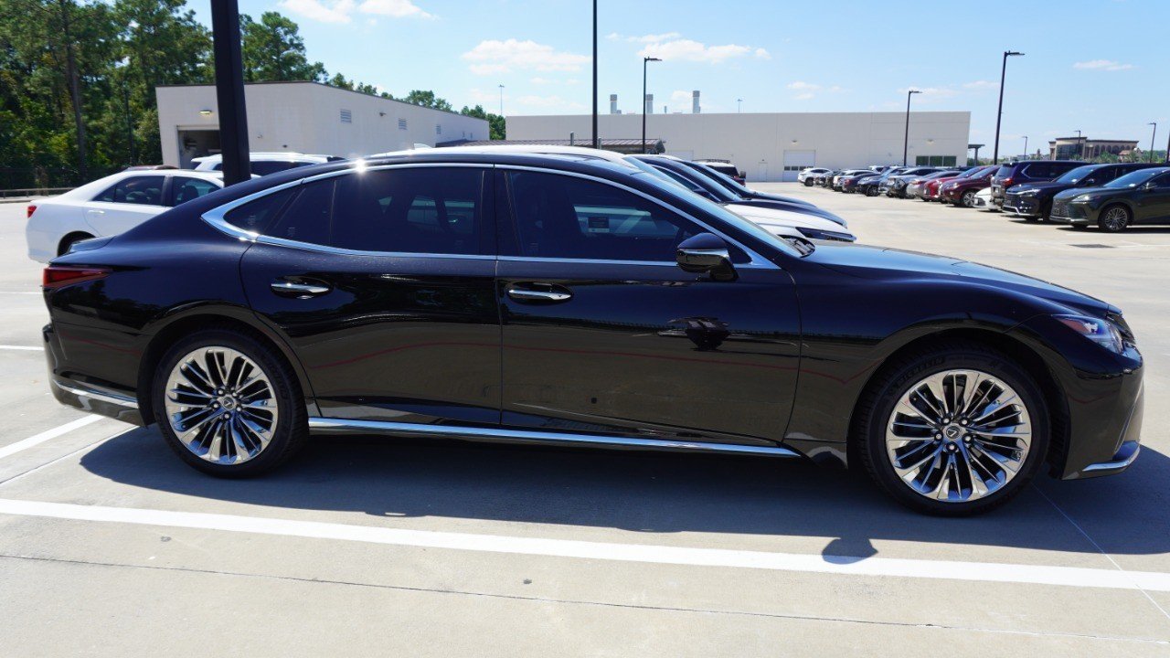 Certified Used 2021 Black Lexus LS 500 image 4