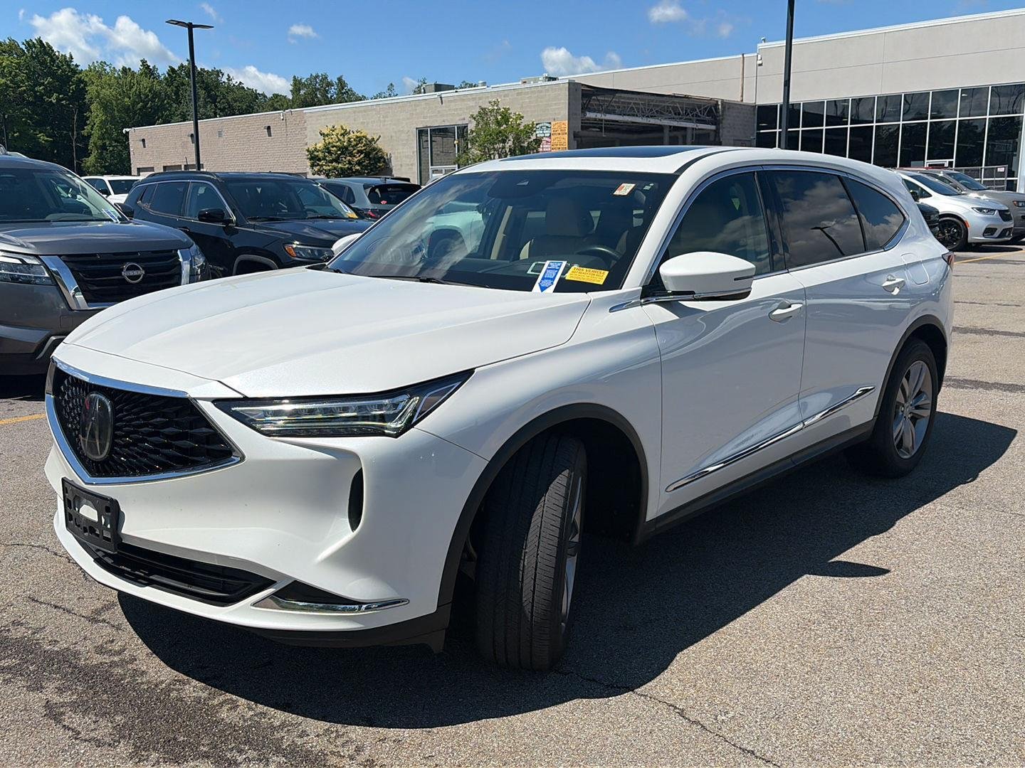 Used 2024 Platinum White Pearl Acura SH-AWD image 5