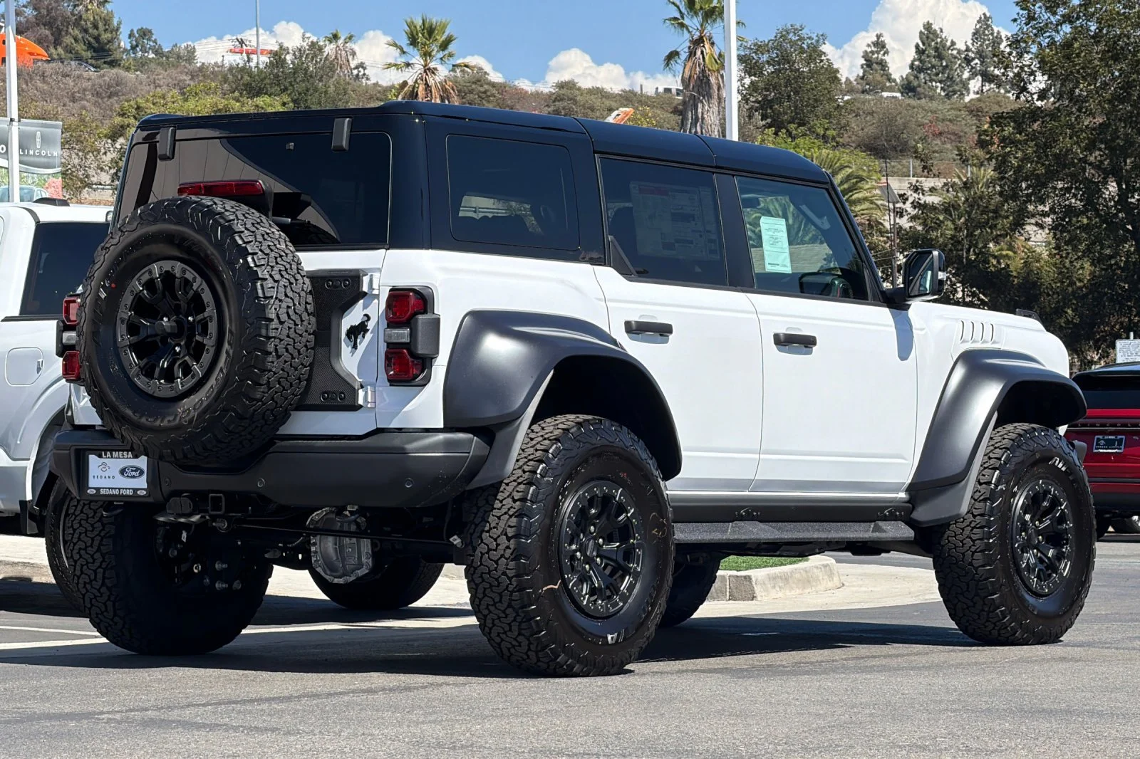 New 2026 White Ford Raptor image 3