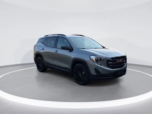 Used 2021 Gray GMC SLE image 2