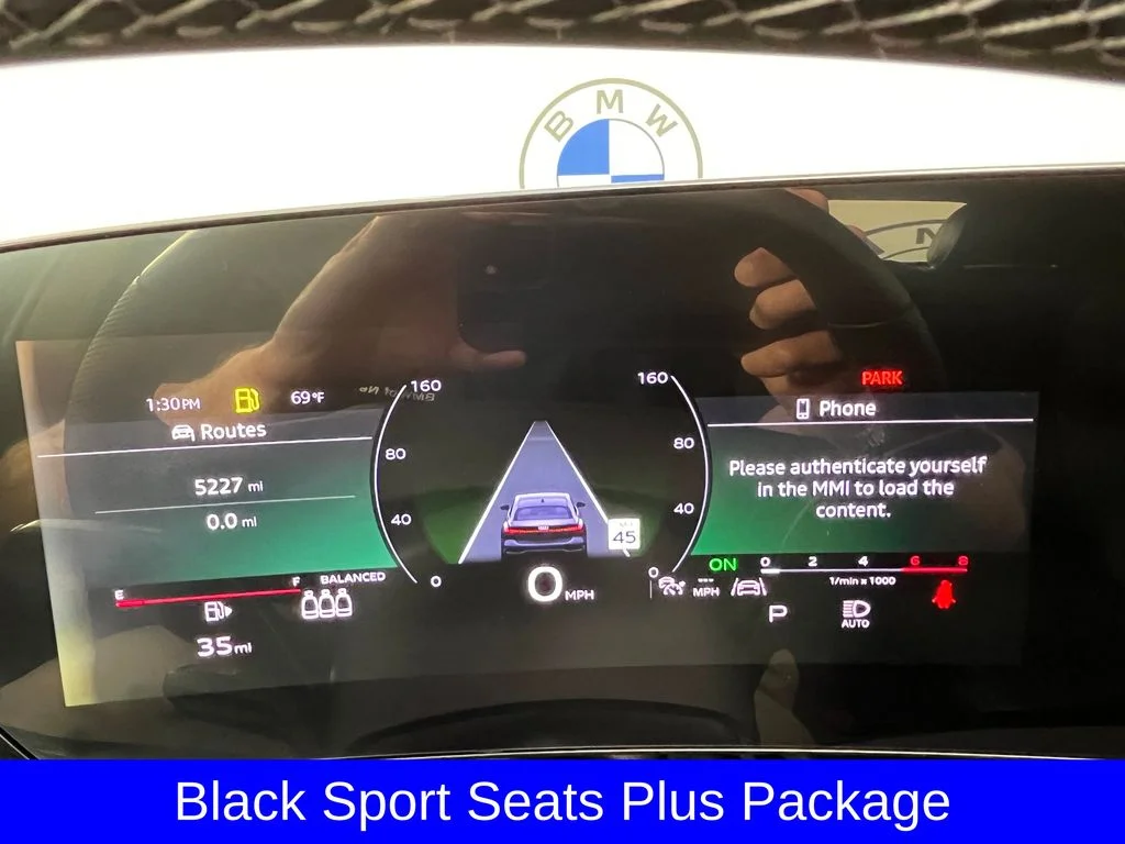 Used 2025 Blue Audi 3.0T Premium Plus image 4