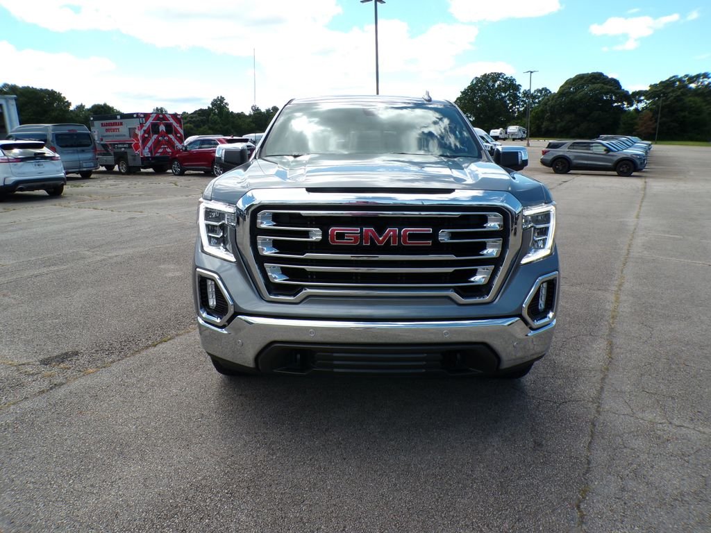 Used 2021 Steel Metallic GMC SLT image 2