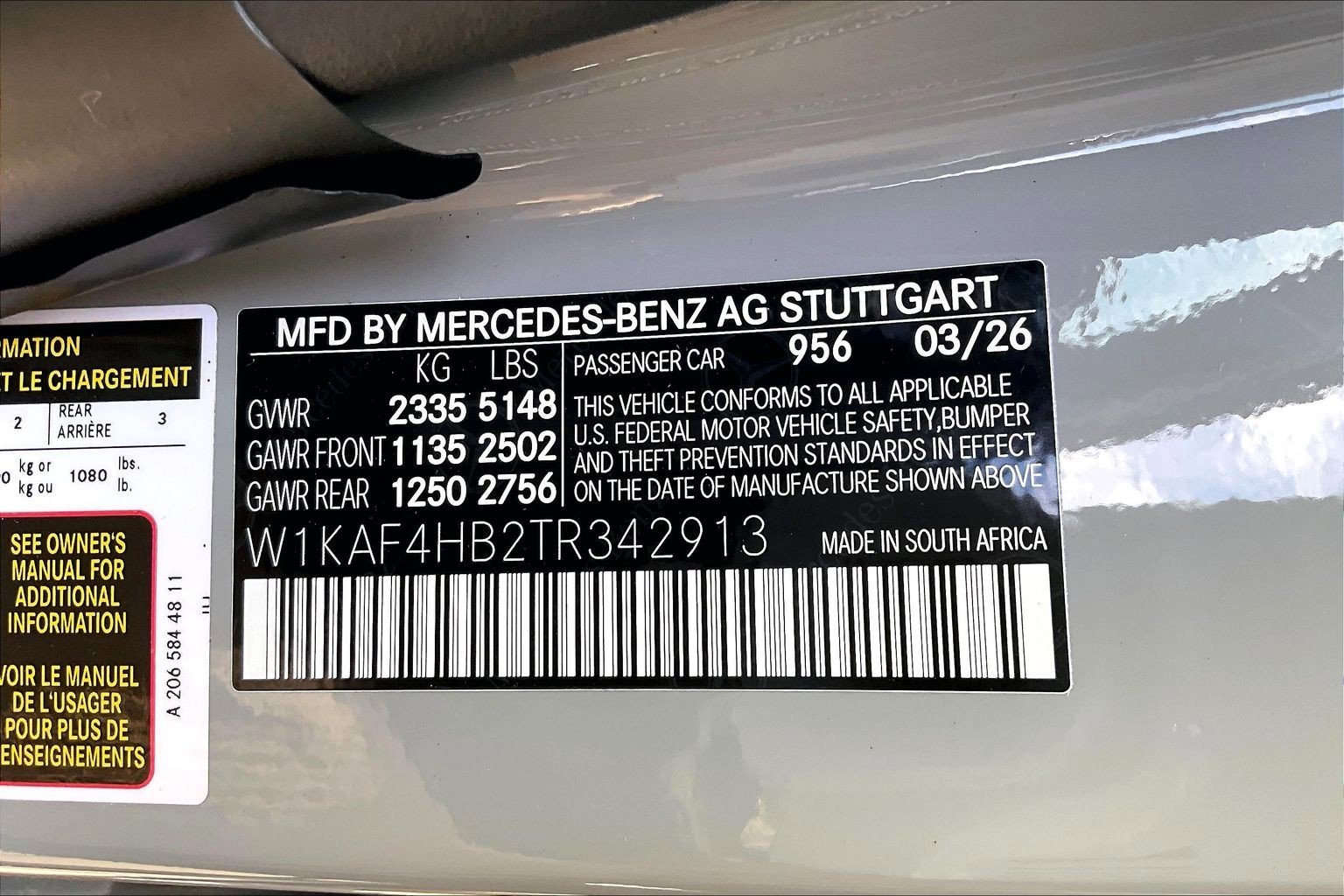 New 2026 MANUFAKTUR Alpine Grey Mercedes-Benz C 300 image 26