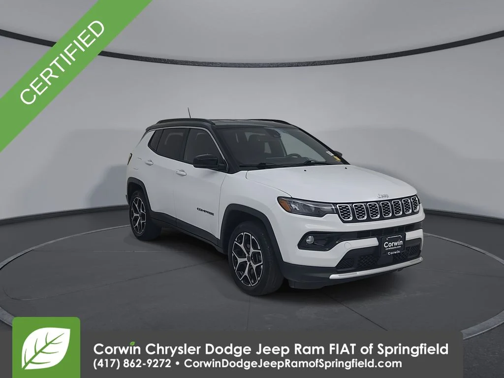 Certified Used 2025 White Jeep Limited image 2