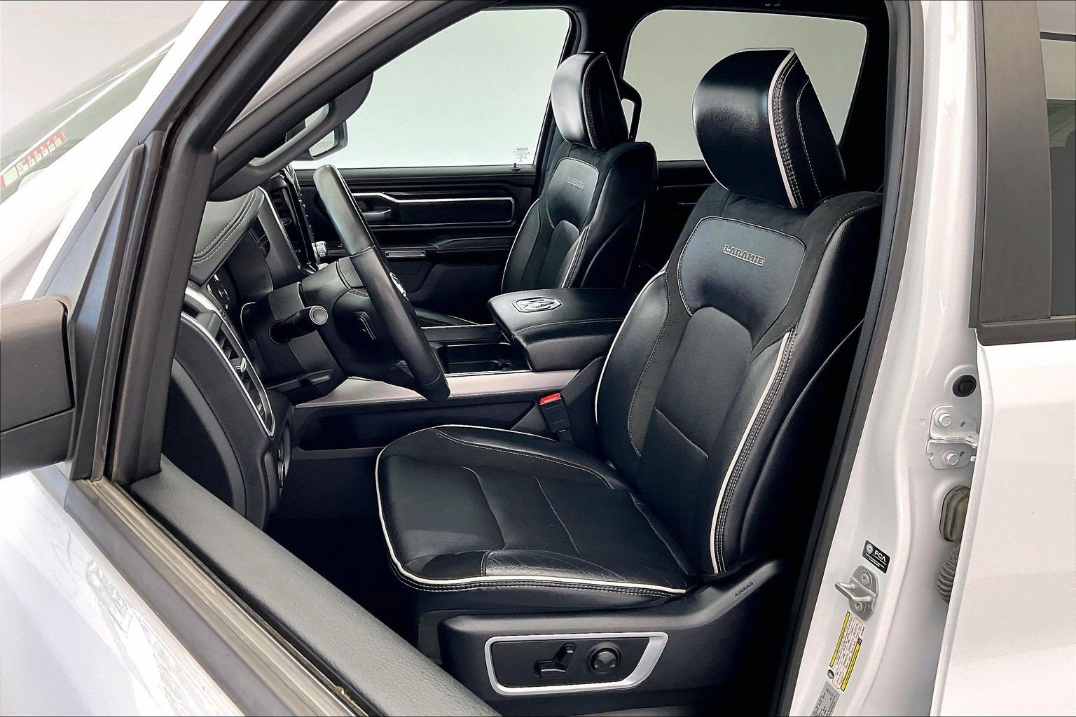 Used 2025 Bright White Clearcoat Ram Laramie image 18