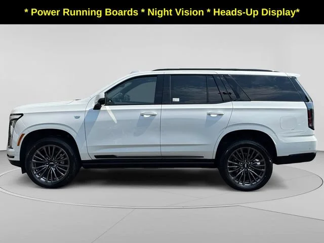 Used 2025 Crystal White Tricoat Cadillac Sport Platinum image 2