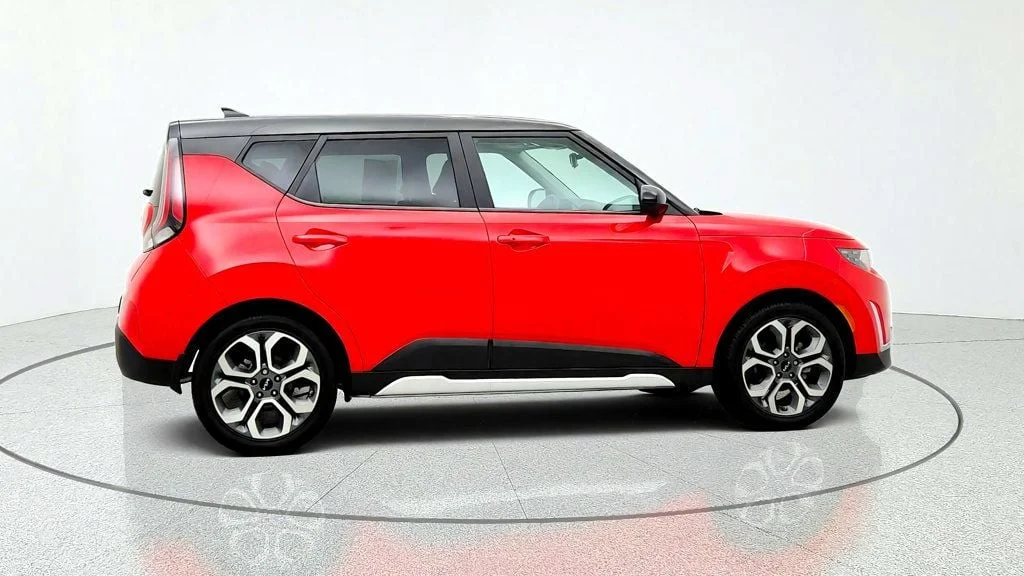 Used 2025 Inferno Red/Black Roof Kia EX FWD Soulmate Special Edition w/ harman/kardon & 18