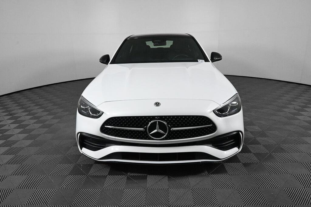 Certified Used 2023 MANUFAKTUR Moonlight White Metallic Mercedes-Benz C 300 image 33