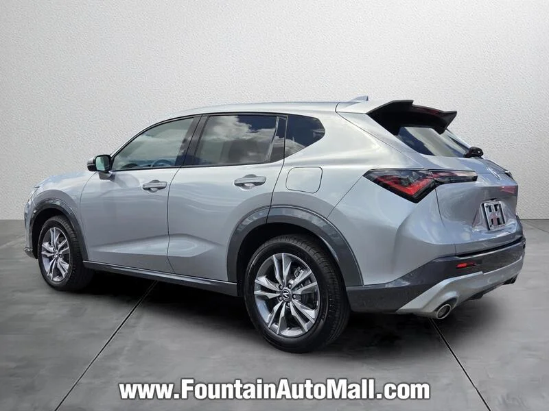 Used 2025 Solar Silver Metallic Acura FWD image 3