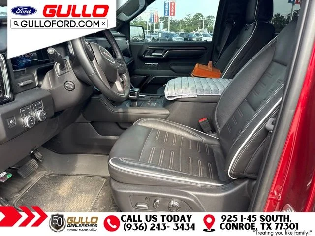 Used 2025 Volcanic Red GMC AT4X image 7