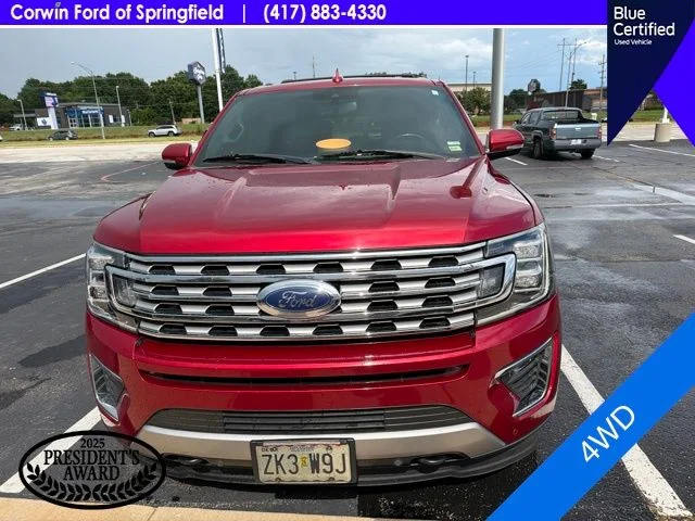 Used 2018 Ruby Red Metallic Ford Limited image 2