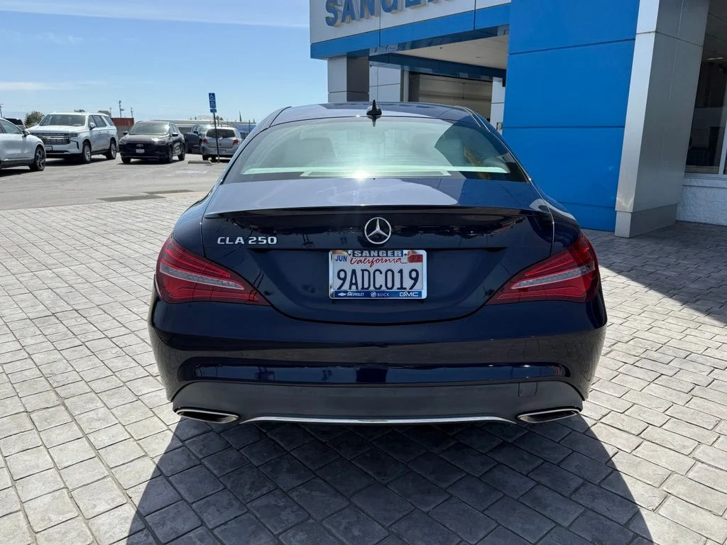 Used 2018 Blue Mercedes-Benz CLA 250 image 10