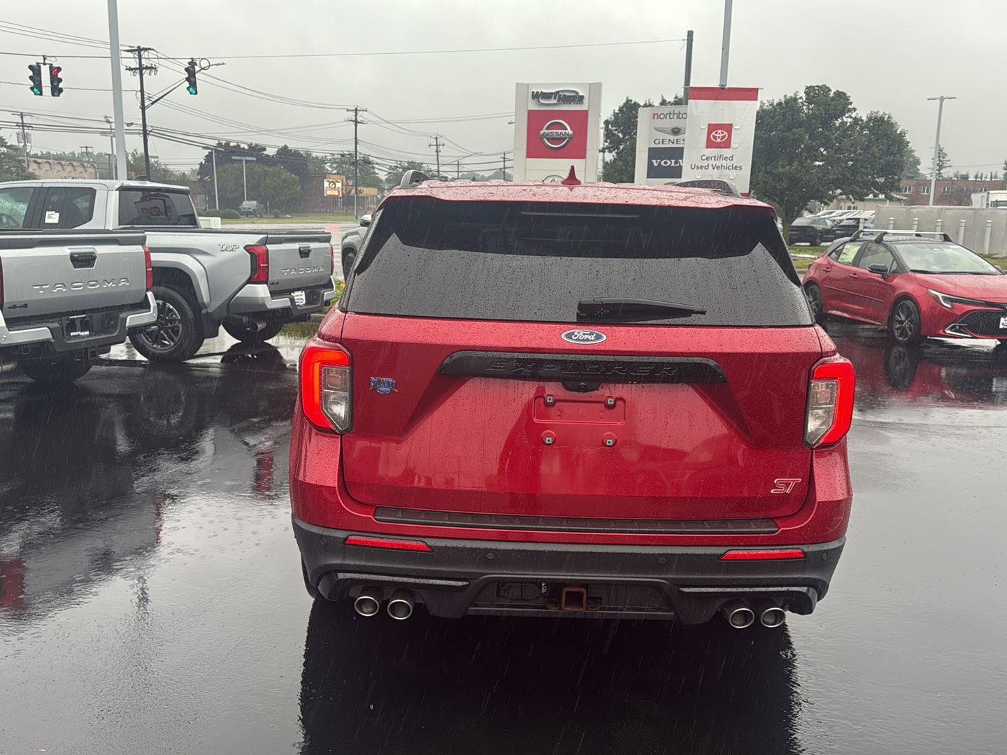 Used 2020 Rapid Red Metallic Tinted Clearcoat Ford ST image 5