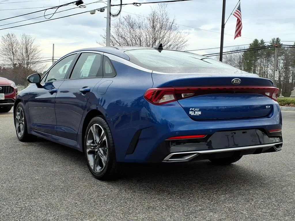 Used 2021 Blue Kia EX image 19