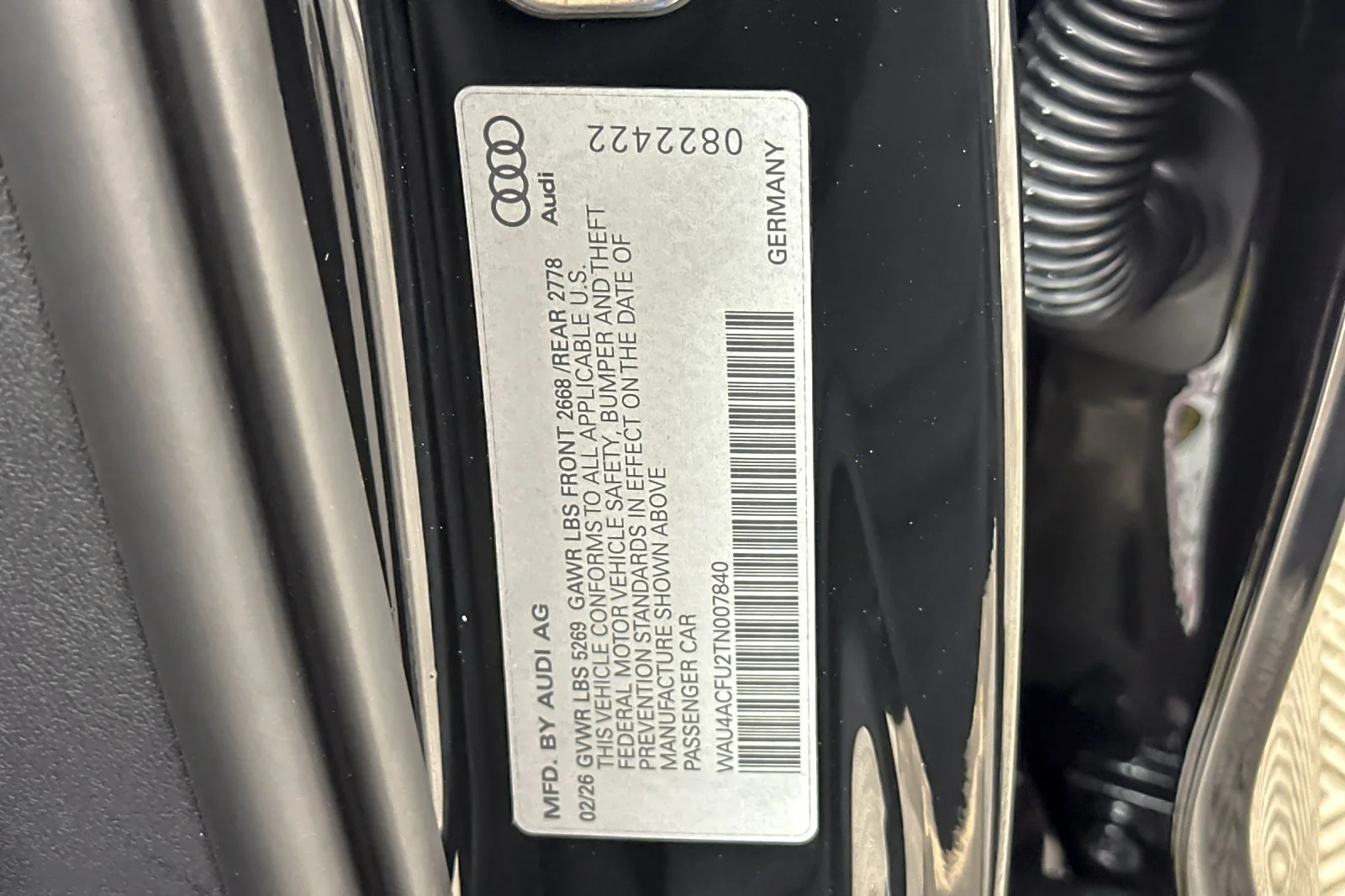 New 2026 Mythos Black Metallic Audi Premium 2.0 TFSI quattro image 27