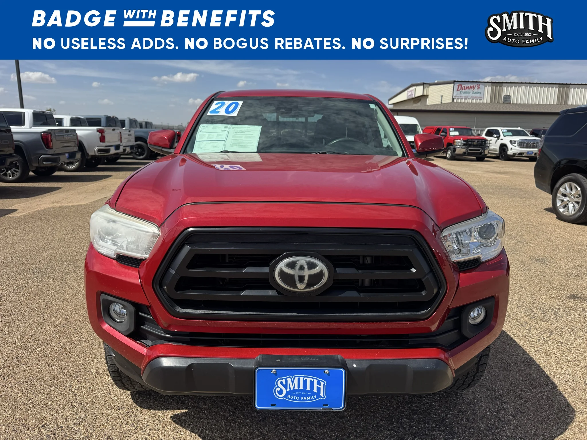 Certified Used 2020 Barcelona Red Metallic Toyota SR image 3