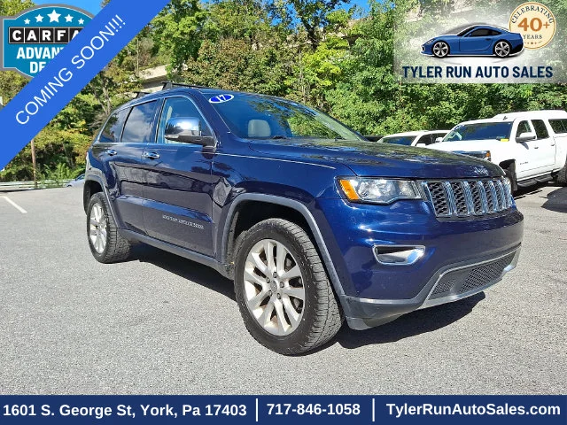 Used 2017 Blue Jeep Limited image 1