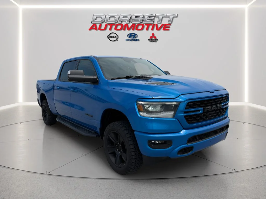 Used 2022 Hydro Blue Pearl Ram Sport image 4