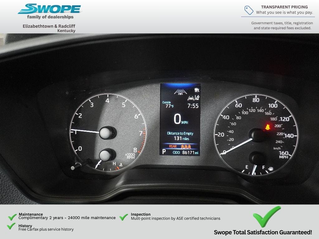 Used 2023 Classic Silver Metallic Toyota LE image 18