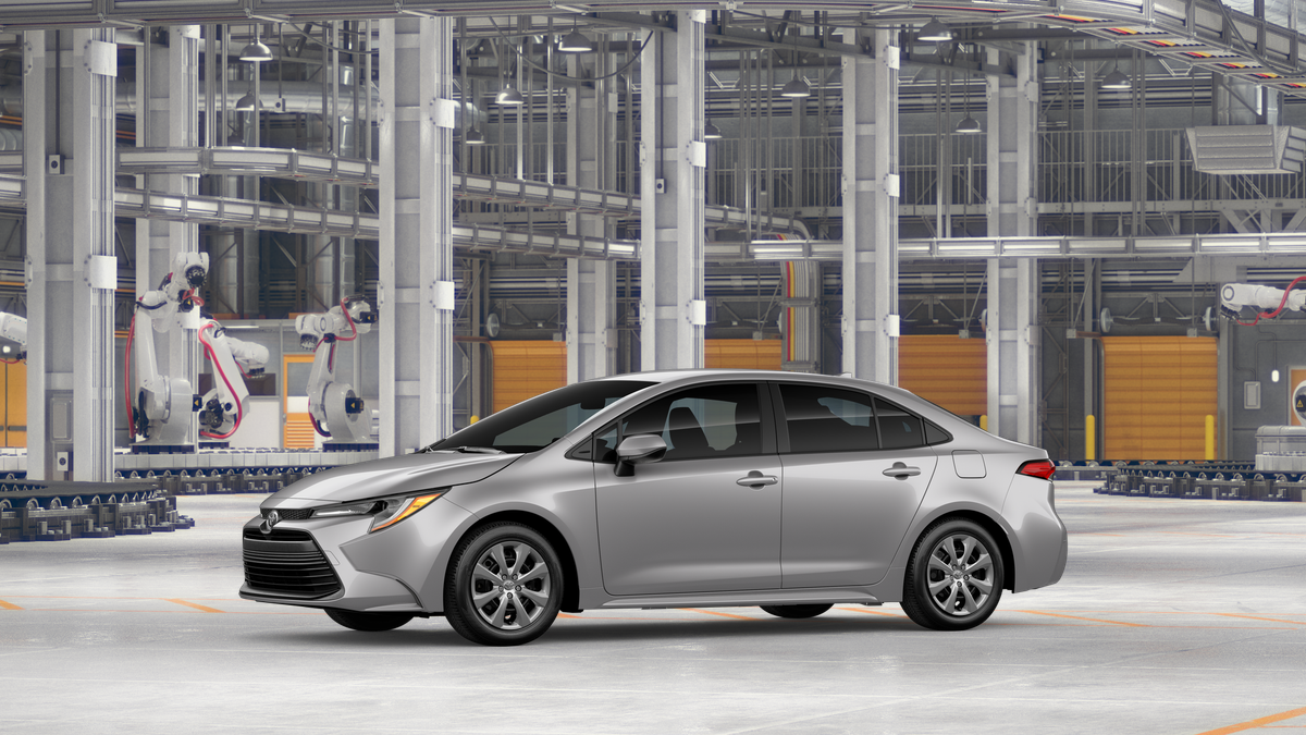 New 2026 Classic Silver Metallic Toyota LE image 3