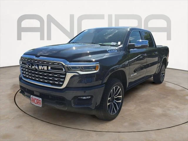 New 2026 Forged Blue Metallic Exterior Paint RAM Limited Longhorn image 6