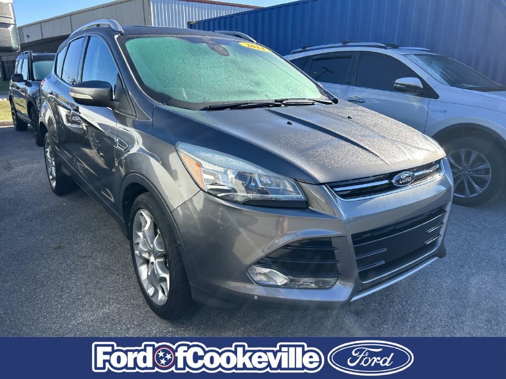 Used 2014 Ford Escape Titanium with VIN 1FMCU0J91EUA19327 for sale in Cookeville, TN