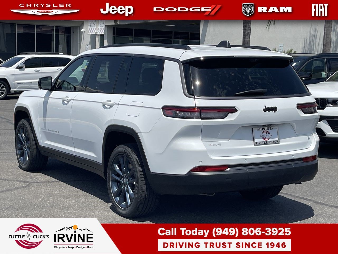 New 2026 Bright White Clear-Coat Exterior Paint Jeep 85th Anniversary Edition image 4