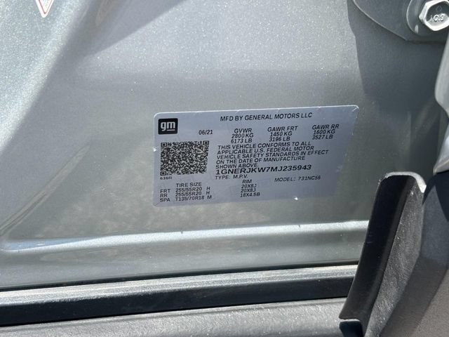 Used 2021 SILVER ICE METALLIC Chevrolet RS image 24