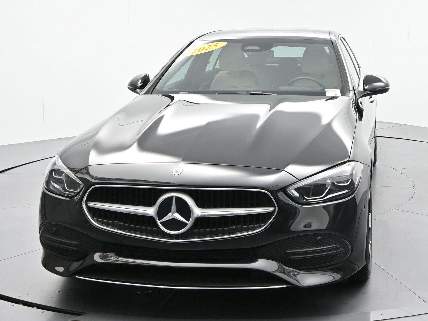 Used 2025 Black Mercedes-Benz C 300 image 2