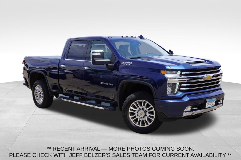 Certified Used 2023 Northsky Blue Metallic Chevrolet High Country image 1