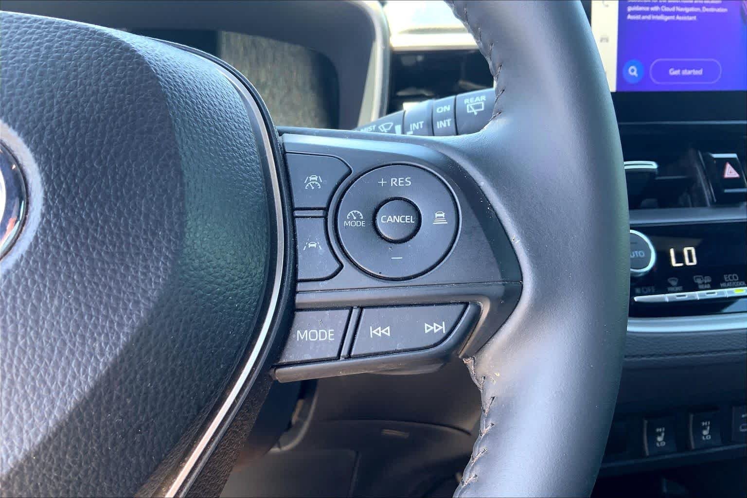 Used 2025 Blue Crush Metallic Toyota Hybrid XSE image 25