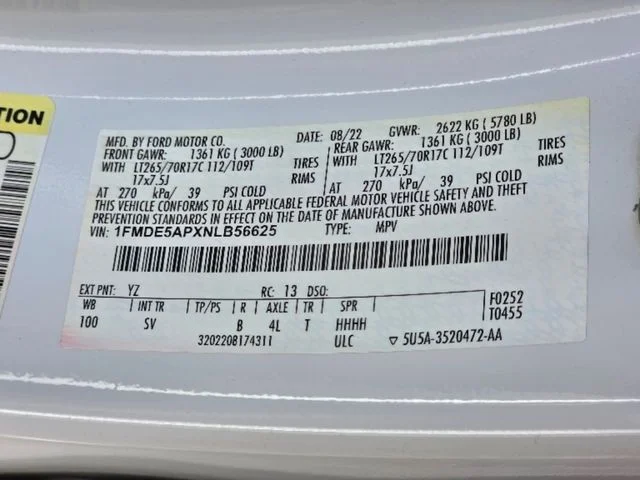 Used 2022 White Ford Black Diamond image 31