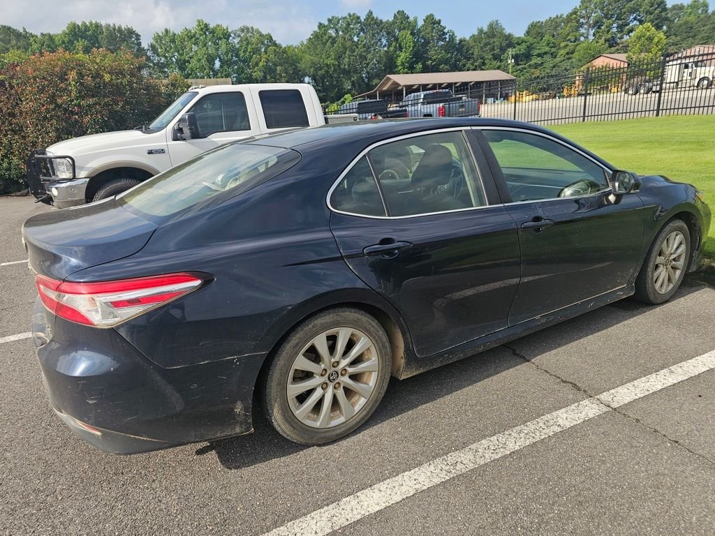 Used 2018 Blue Toyota LE image 1